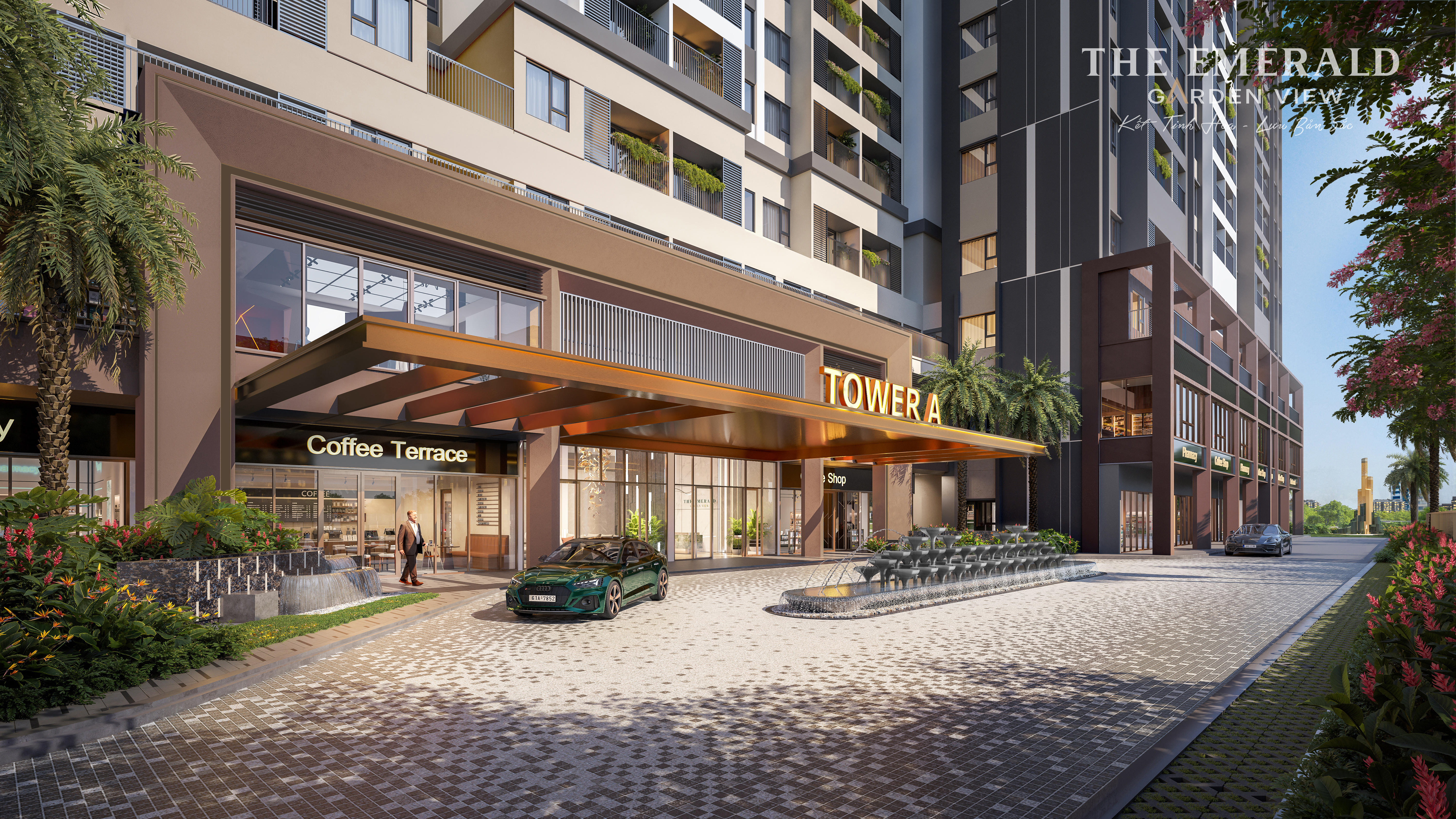 The Emerald Garden View sảnh đón