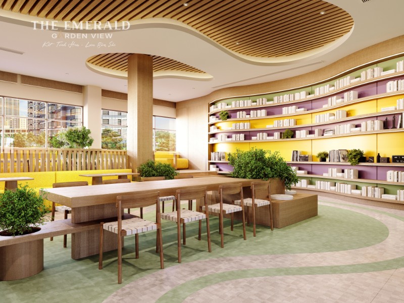 Tầng 2 thư viện